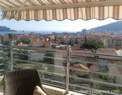 STAN SA POGLEDOM NA MORE, Privatunterkunft im Ort Budva, Montenegro - terasa